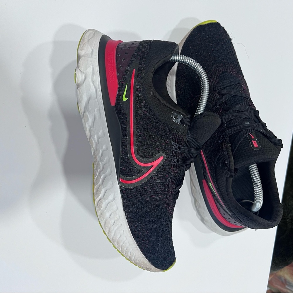 Nike React Infinity Red Flyknit Running Shoes Siz… - image 2